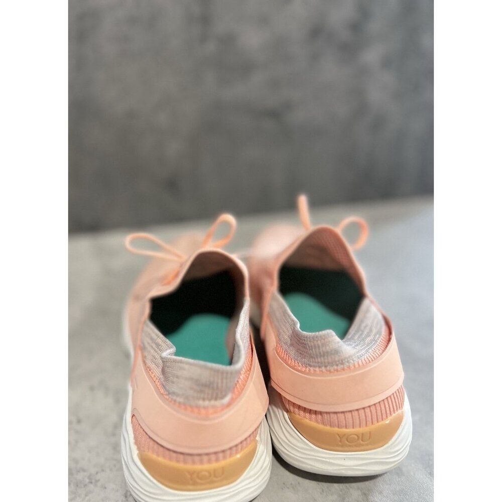 Skechers You Spirit Womens Athletic Running Training Shoes Size 7 Peach White - Picture 11 of 12